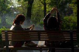 attachment disorder redefined - women on a bench - action institute of california