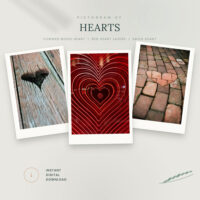 Pictogram of hearts